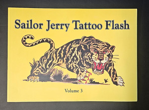 Sailor Jerry Vol. 3 Rare Out of Print Tattoo FLASH Art Book Excellent Condition 
