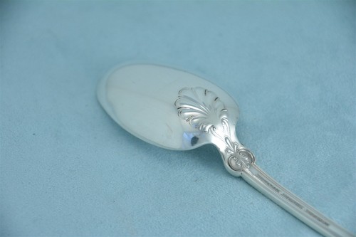 Tiffany & Co Shell & Thread Sterling Silver 7" Oval Soup Place Spoon No Monogram - Picture 5 of 7