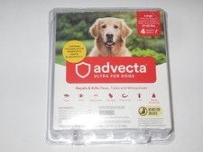 Advecta Flea Protection Ultra for Large Dogs 21-55lbs 4 Month Count