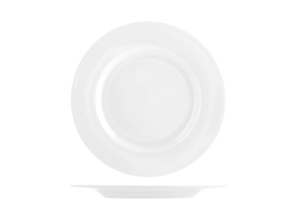 Ischia White Porcelain Fruit Plate 21Cm