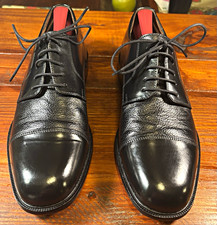 Bostonian Men's FirstFlex Black Leather Cap Toe Oxford US 10M 22461