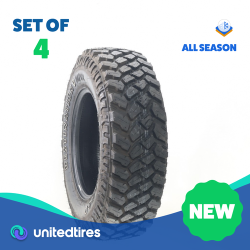 Set of (4) New LT 255/75R17 Firestone Destination M/T2 111/108Q - 20/32 ...