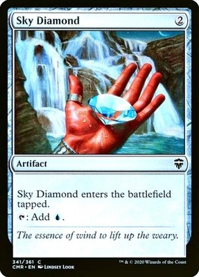 X 1 Sky Diamond NM-M Commander CMR 341 MTG Magic The Gathering