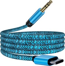USB C to 3.5mm iPhone 17 Pro Max 16 15 Audio Aux Jack Cable Car Stereo Cord 3.3f