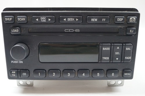 1999-2008 Ford F250 F350 YL2F-18C821-AG OEM 6 CD Player AMFM Radio PoR D233 - Picture 2 of 8