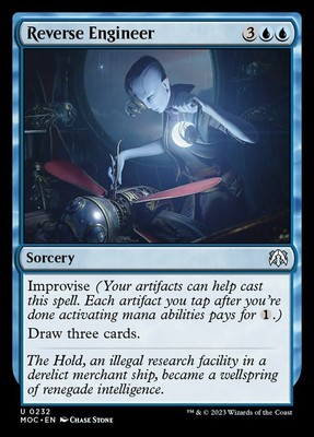 Hero Deal, English - 4 x MTG Reverse Engineer Commander: March of the Machine