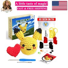 Pika-Doo Crochet Kit | Beginner Level | Great...