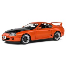 S1807605 1/18 Toyota Supra Mk.4 A80 Street Fighter 1993 Orange [Diecast Mini