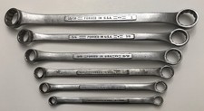 6 VTG. CRAFTSMAN OFFSET DOUBLE END BOX WRENCH...