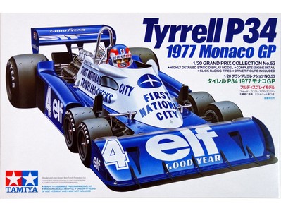 Tamiya - Tyrrell P34 1977 Monaco GP 1/20 20053