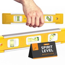 Magnetic Spirit Level 230mm 9 Inch DIY Builders Trade Small Torpedo Bubble Tool