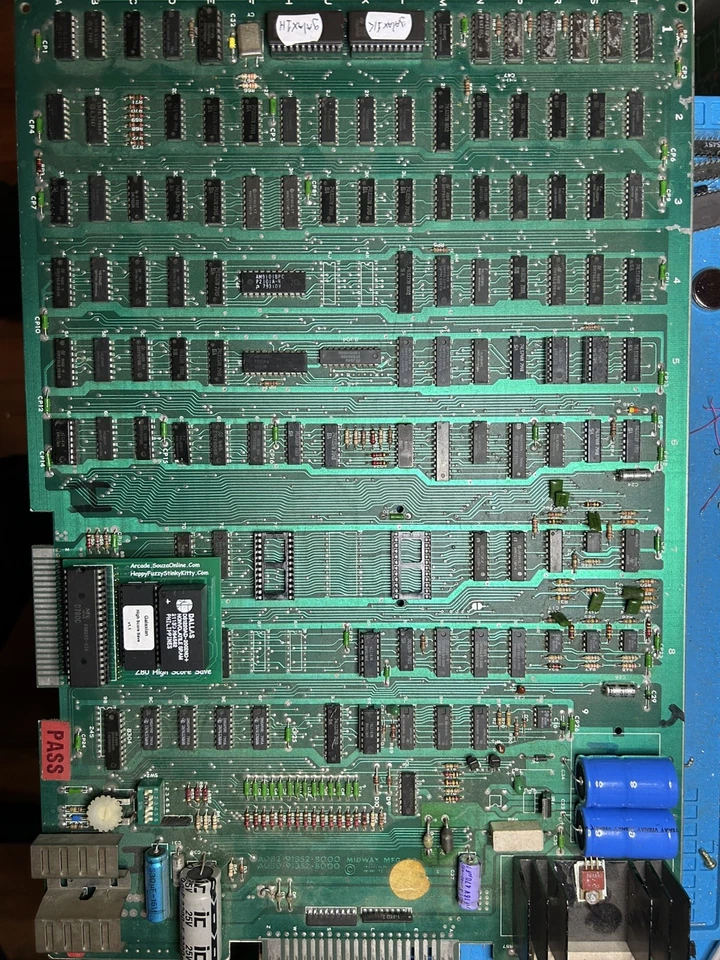 GALAXIAN Arcade Game PCB Board with High Score Save - 100% Working - Image 4 of 4