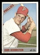 1966 Topps #304 John Herrnstein GD - VG