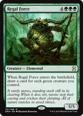 Magic MTG - Regal Force - Eternal Masters - MINT/NMINT - EN