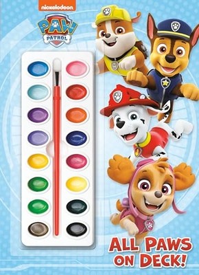 All Paws on Deck! [With Paint Brush and Paint] (Paw Pat - Paperback NEW Golden B