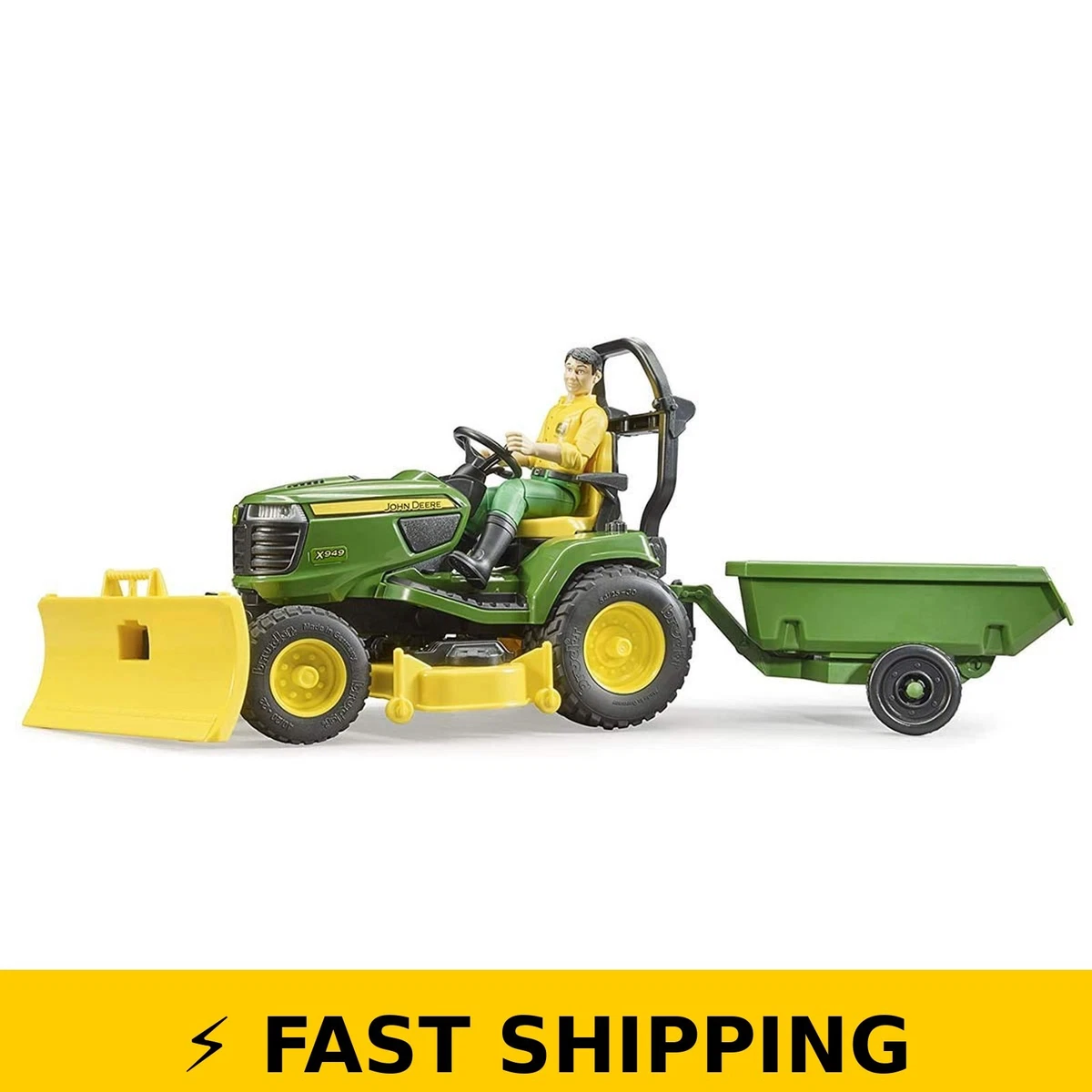BRUDER John Deere Tractor Contemporary Manufacture Diecast Farm