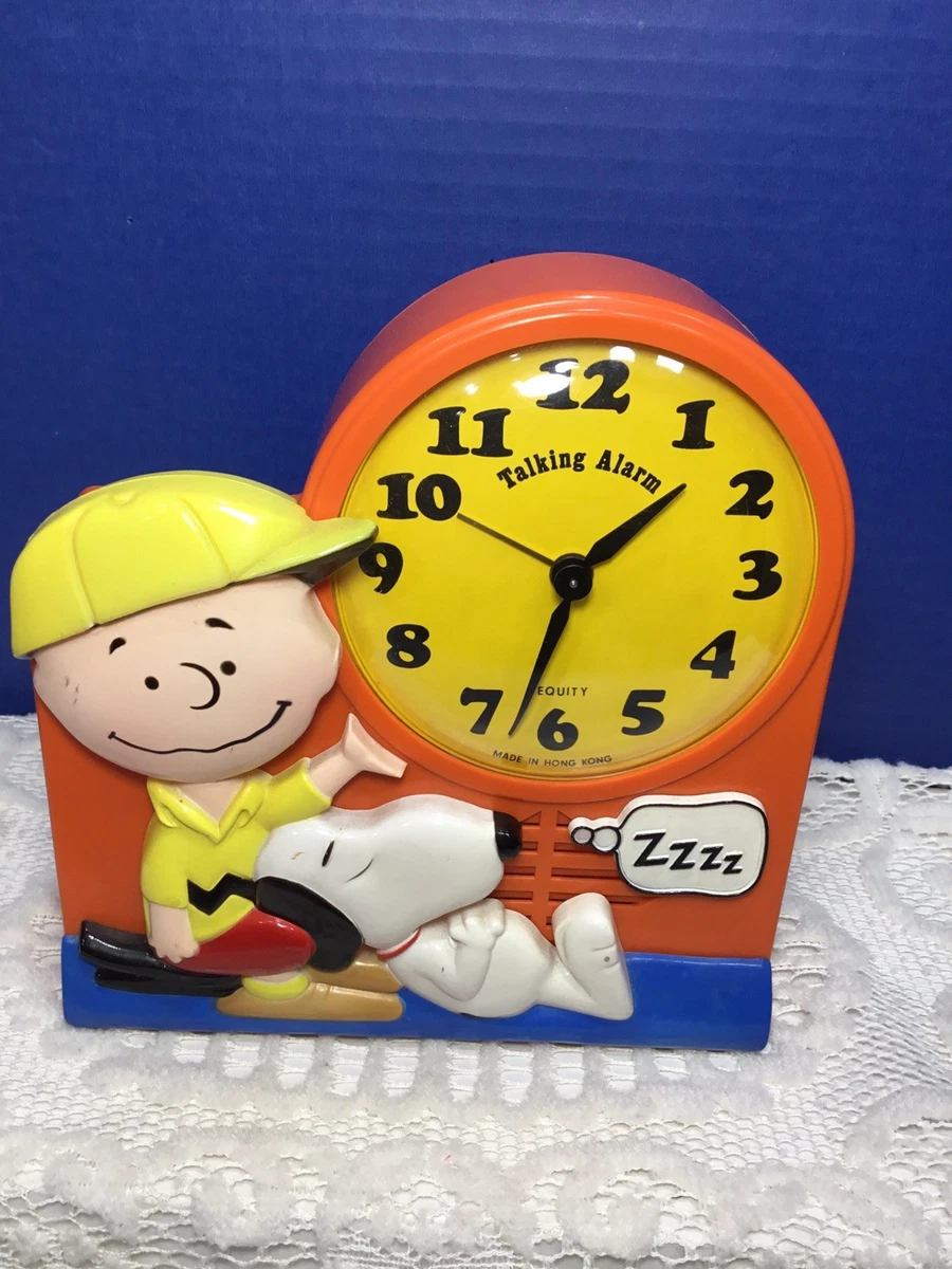 snoopy clock products for sale | eBay