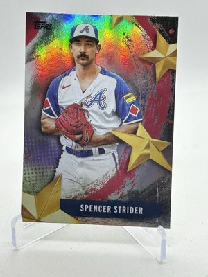 CAM SPENCER Rising Stars Parallel 25枚限定 2025 Topps Series Two Spencer Strider Stars Of MLB Braves Baseball