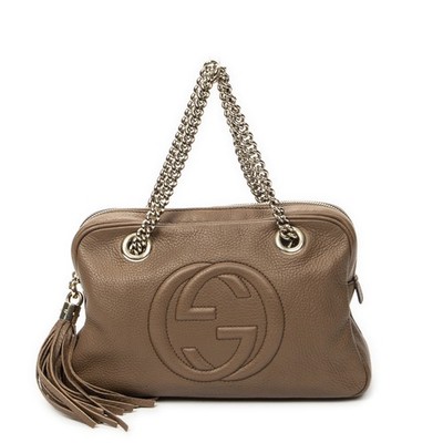 Gucci Soho Chain Bowler   Schultertasche