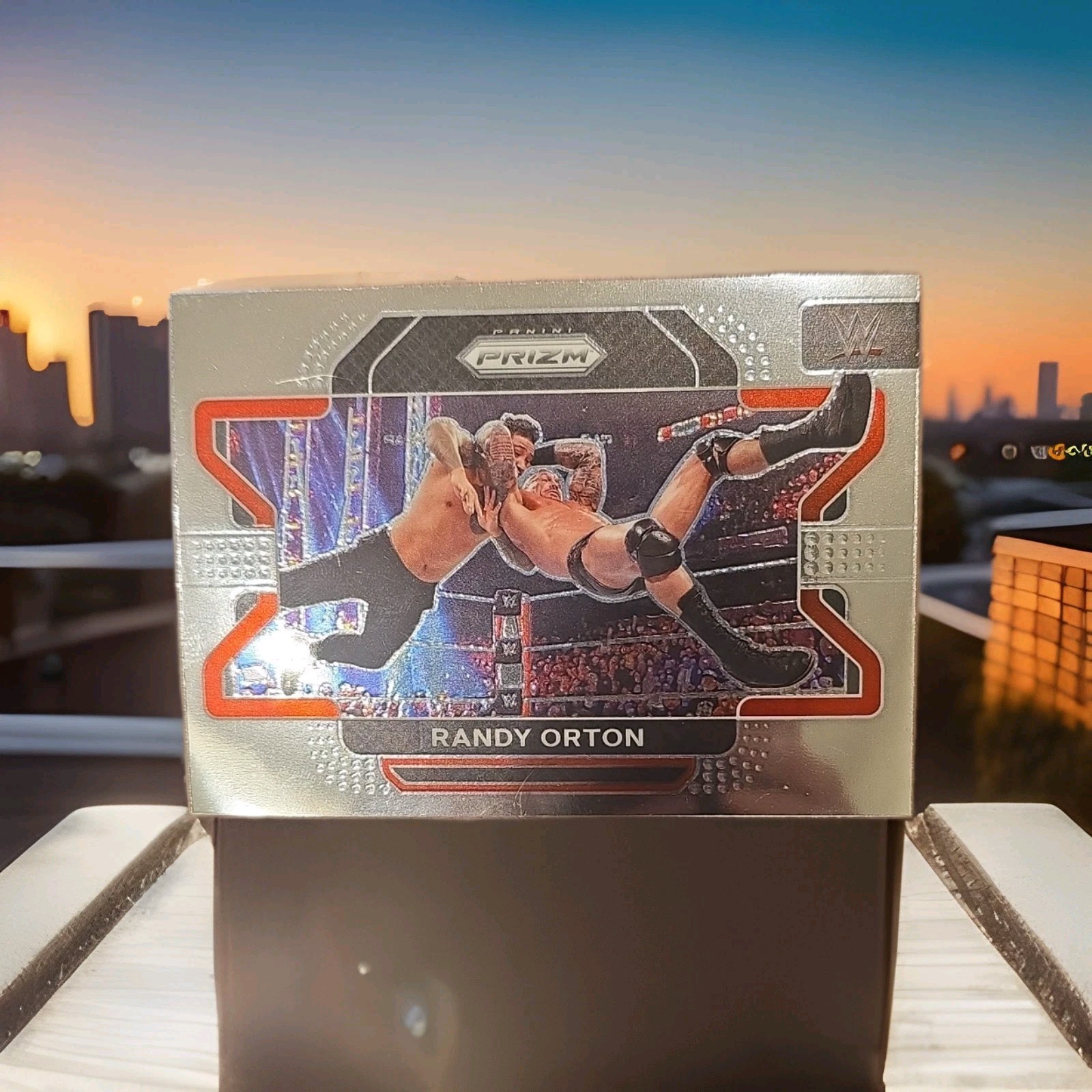 2022 Panini Prizm WWE - Randy Orton #78 Hyper Prizm