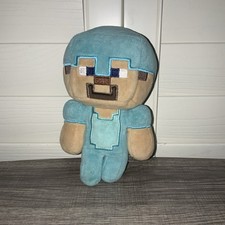 MOJANG- MINECRAFT- JINX Happy Explorer Plush- Pre-owned- Small