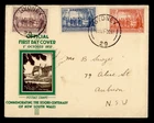 DR WHO 1937 AUSTRALIA FDC NEW SOUTH WALES ANIV COMBO R53592