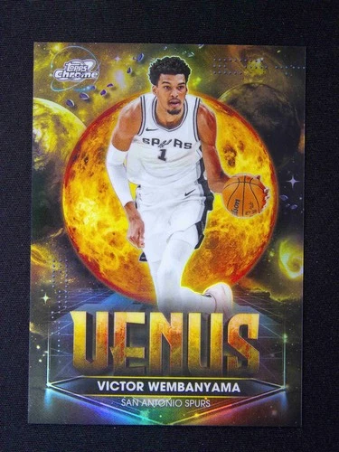 2025-26 Topps Cosmic Chrome Victor Wembanyama Venus Case Hit SSP