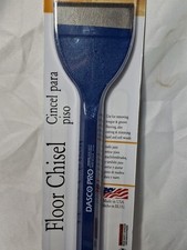 Dasco G472 Floor Chisel – 2.5" X 10", With TargetGuard, For Cutting, Shaping & Removing Building Materials, Made In USA
