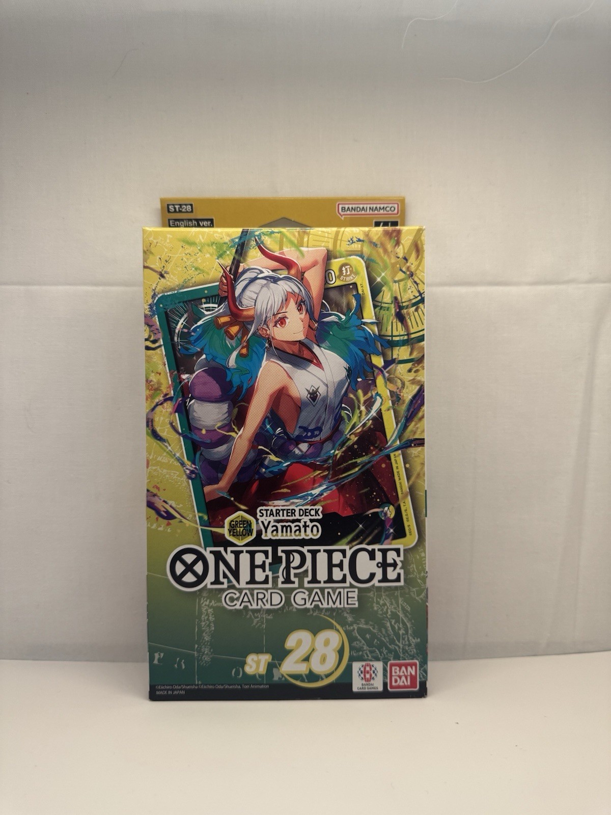 One Piece TCG: Starter Deck ST-28 Yamato Green/Yellow New Sealed English