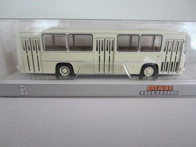 BREKINA 59803 IKARUS 260 BUS in BEIGE model is PLASTIC - HO or 1:87 scale