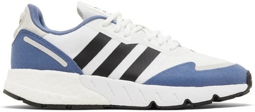 Adidas ZX 2K Boost White Red Blue Unisex Sneakers | eBay