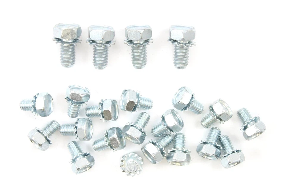 Pioneer S-1100, Kit Zinc Steel Oil Pan Bolt Kit Sbc/Sbf Performance Racing Parts - Image 3 of 4