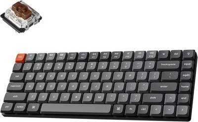 Keychron K3 Max 75% Wireless Mechanical Keyboard Gateron Brown 2.4GHz QMK NEW