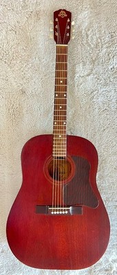 Vintage 1960s Favilla F-5H Acoustic Guitar USA Made w/ Original Case   Player