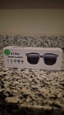 V1 Pro Smart Glasses, Black, Excellent Condition, Works great