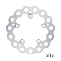 Bremsscheibe Galfer DF496Q Cubiq® Starr Hinten 220X4,5Mm FüR Yamaha YZF-R6 600