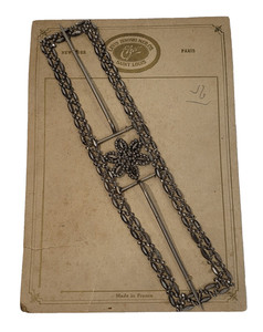 Antique Hair Clip Pin Large Made In France HTF