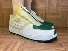 Talla 12 - Nike Air Force 1 Low The Glove Gary Payton Blanco Verde Volt 616760-300