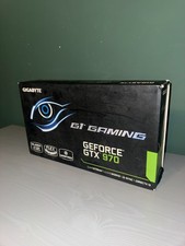 Gigabyte NVIDIA GeForce GTX970G1 4GB GDDR5 RAM Graphics Card - Black