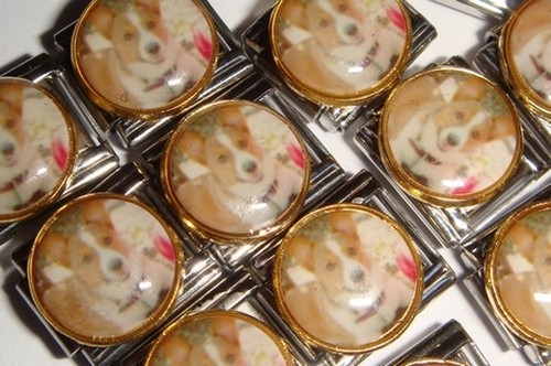 Italian Charms DG112 - CORGI - Dogs DOG - Pets Animals - Picture 2 of 5