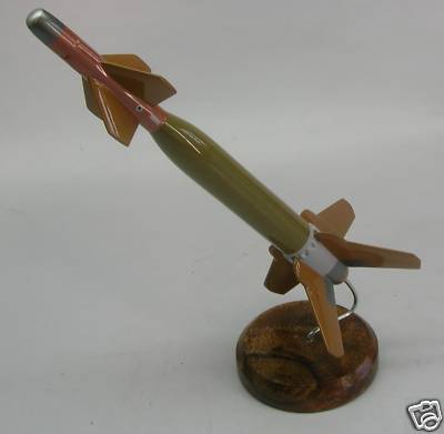 Paveway-III Raytheon Laser Missile Desktop Wood Model Regular Free Shipping