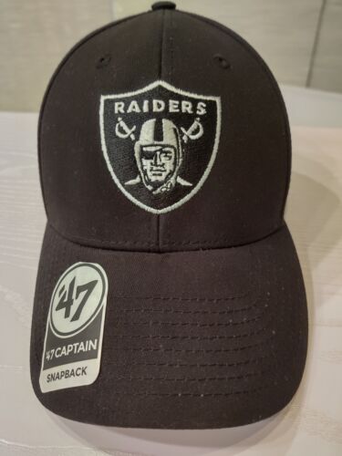 47 Men's Las Vegas Raiders Powerline Cuffed Knit Hat