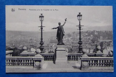 ET519) CPA BELGIQUE VERVIERS panorama - Photo 1/2