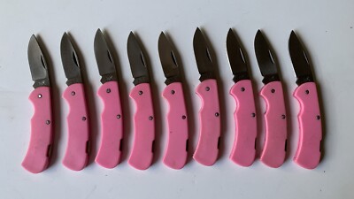 PINK Frost Cutlery Snake Doctor 15-681 Single Blade Pocket Knives Lot of 9