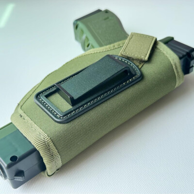 US Tactical Right Hand Pistol Belt Holster Concealed Carry IWB Gun Holster Pouch