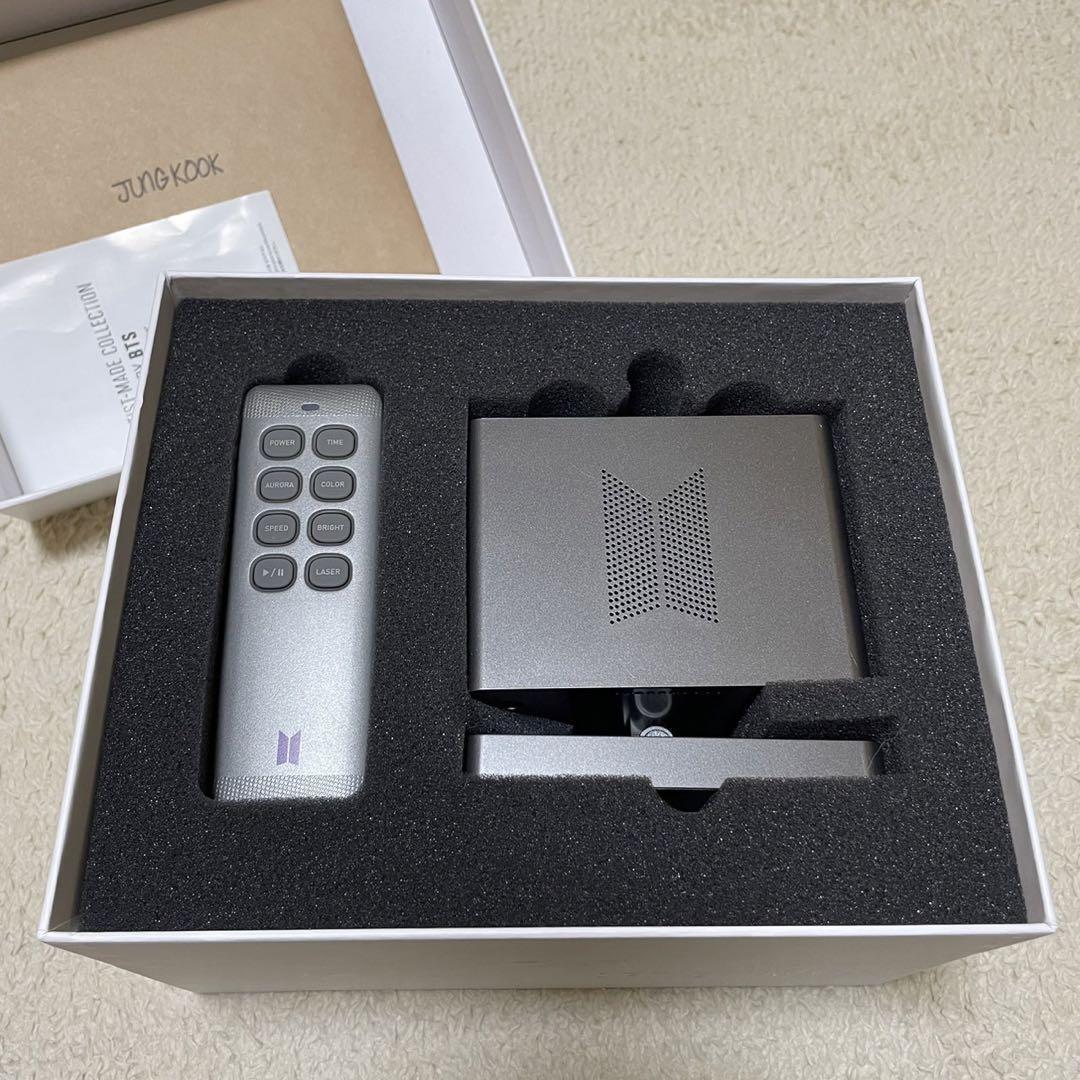 BTS Jungkook Mood Lamp Artist Made Color Silver Almost Unused