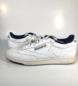 reebok classic white navy