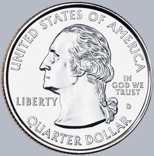 2015-D BLUE RIDGE PARKWAY (NC) QUARTER FROM U.S. MINT ROLL UNCIRCULATED - Bild 2 von 2