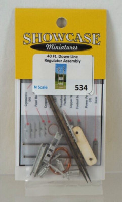 NOS Showcase Miniatures 40 FT. DOWN-LINE REGULATOR N Scale Accessory - 534