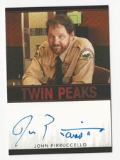 John Pirruccello Rittenhouse TWIN PEAKS Archives 2019 Archive Box Autograph Card